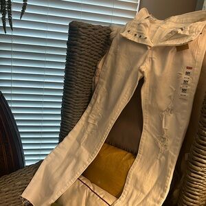Levi’s 501 brand new size 24 |30 Color is white